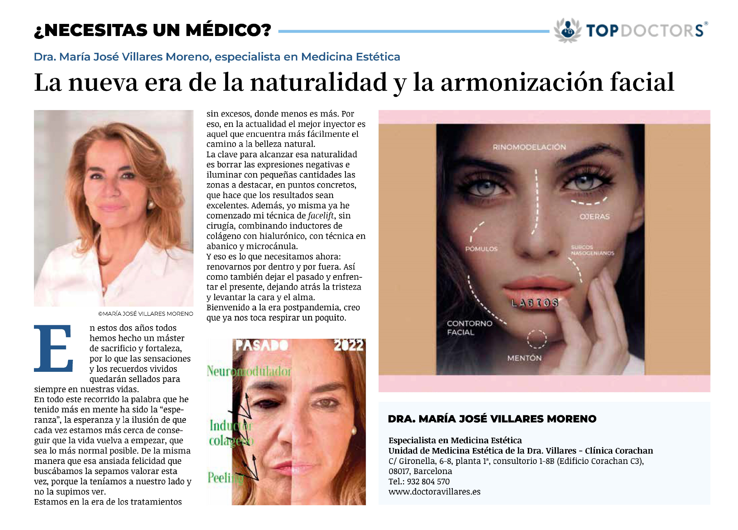 Doctora Villares Naturalidad y Armonización Facial